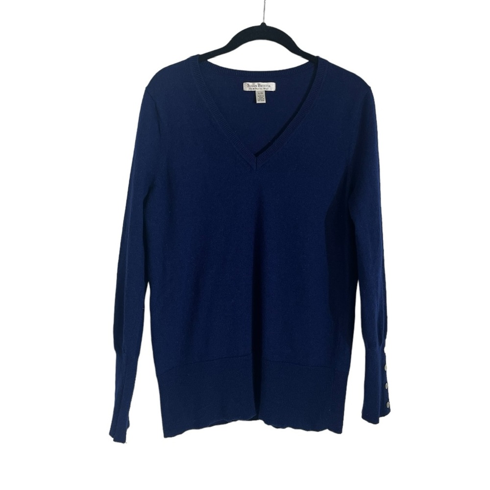 SUSAN BRISTOL MERINO WOOL PULLOVER